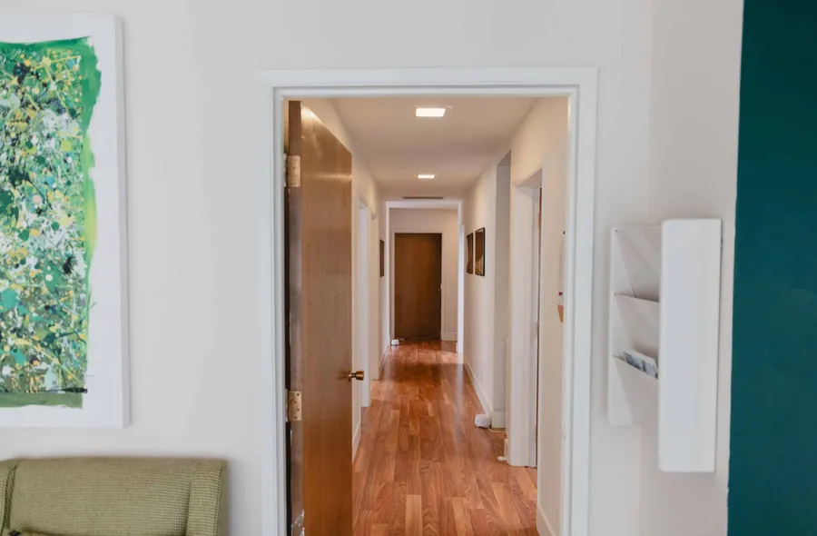 A hallway at Coastal Therapy Group's Carlsbad Village office