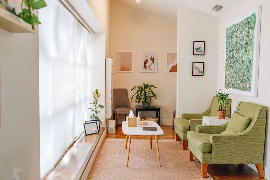 A therapy office at Coastal Therapy Group in Carlsbad, California