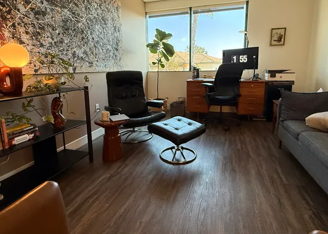 Therapy room at the Encinitas office of Coastal Therapy Group