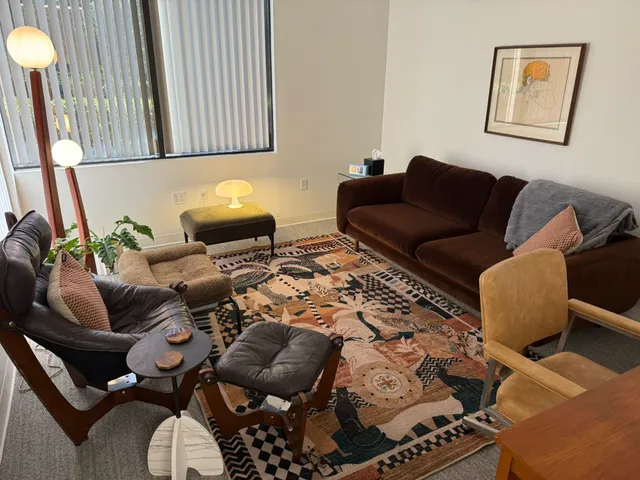 Group therapy room at Coastal Therapy Group in Vista, CA